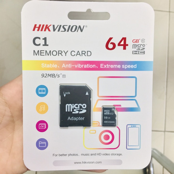 thẻ nhớ camera 64gb